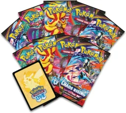 بوكيمون TCG: صندوق مدرب النخبة ميجا إيفوليوشن—كاوس رايزينج Pokémon TCG: Mega Evolution—Chaos Rising Elite Trainer Box