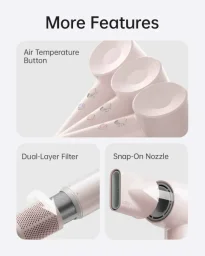 مجفف شعر لايفين إس إي لايت عالي السرعة باللون البيج اللامع Laifen SE Lite High-speed hair dryer Glossy Tan
