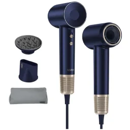 مجفف شعر لايفين سويفت (بريميوم) عالي السرعة باللون الأزرق الذهبي Laifen Swift (premium) High-speed hair dryer Golden Blue