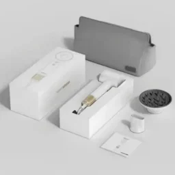 مجفف شعر لايفين سويفت (بريميوم) عالي السرعة باللون الأبيض الذهبي Laifen Swift (premium) High-speed hair dryer Golden white