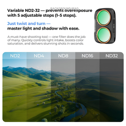 kf CPL / Black Diffusion 1/4 / ND2-32 Magnetic Lens Filter for DJI OSMO Pocket 4P kf CPL / Black Diffusion 1/4 / ND2-32 Magnetic Lens Filter for DJI OSMO Pocket 4P