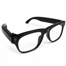 نظارة ذكية بميزات متقدمة ب كامرة مترجم مدعومة يالذكاء الصناعي Smart glasses with advanced features and a high-resolution camera.