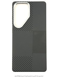 كفر كاربون فايبر سليم لجهاز Samsung S25 Ultra - تصميم رقم 4 Samsung S25 Ultra 4