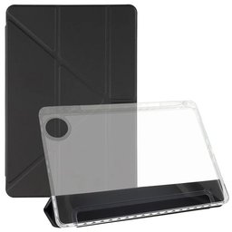 كفر دفتري ستاند ثلاثي ظهر شفاف مع مكان للقلم لجهاز Honor Pad 10 12.1 inch Honor Pad 10 12.1 Inch