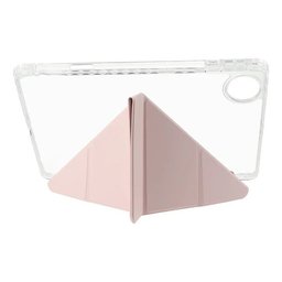 كفر دفتري ستاند ثلاثي ظهر شفاف مع مكان للقلم لجهاز Honor Pad 10 12.1 inch Honor Pad 10 12.1 Inch