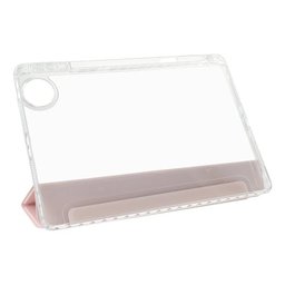 كفر دفتري ستاند ثلاثي ظهر شفاف مع مكان للقلم لجهاز Honor Pad 10 12.1 inch Honor Pad 10 12.1 Inch