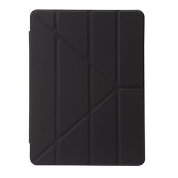 كفر دفتري ستاند ثلاثي ظهر شفاف مع مكان للقلم لجهاز iPad 9 iPad 9