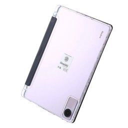 كفر دفتري ستاند ثلاثي ظهر شفاف مع مكان للقلم لجهاز Redmi Pad SE 11 inch Redmi Pad SE 11 Inch