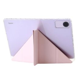 كفر دفتري ستاند ثلاثي ظهر شفاف مع مكان للقلم لجهاز Redmi Pad SE 11 inch Redmi Pad SE 11 Inch