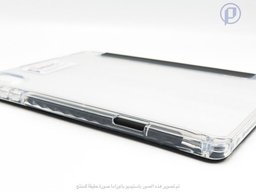 كفر دفتري ستاند ثلاثي ظهر شفاف مع مكان للقلم لجهاز Xiaomi Pad 5 - Pro 11 inch Xiaomi Pad 5 Pro 11 Inch