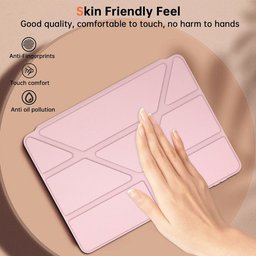 كفر دفتري ستاند ثلاثي ظهر شفاف مع مكان للقلم لجهاز Xiaomi Pad 7 - 7 Pro - Pad 8 11.2 inch Xiaomi Pad 7 Pro Pad 8 11.2 Inch