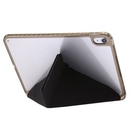 كفر دفتري ستاند ثلاثي ظهر شفاف مع مكان للقلم لجهاز iPad 10 10.9 2022 - iPad 11 A16 2025 iPad 10 10.9 2022 iPad 11 A16 2025