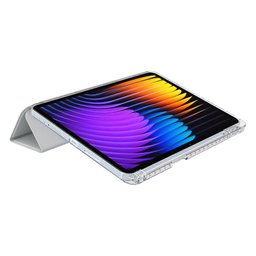 كفر دفتري ستاند ثلاثي ظهر شفاف مع مكان للقلم لجهاز Xiaomi Pad 7 - 7 Pro - Pad 8 11.2 inch Xiaomi Pad 7 Pro Pad 8 11.2 Inch
