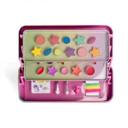 مارتينيليا حقيبة تجميل معدنية Little Unicorn بثلاثة مستويات Martinelia Little Unicorn Tin Case 3 Levels