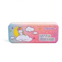 مارتينيليا حقيبة تجميل معدنية Little Unicorn بثلاثة مستويات Martinelia Little Unicorn Tin Case 3 Levels