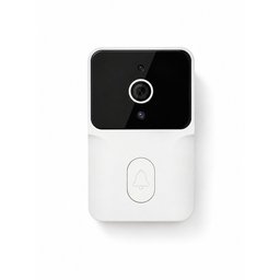 جرس الباب الذكي بكاميرا  HD يخليك تعرف منو على الباب مع حاكية حتى وإنت بعيد Smart doorbell with two-way audio and Wi-Fi camera.