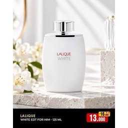عطر لاليك الابيض الرجالي او دو تواليت 125مل Lalique White Pour Homme Eau de Toilette 125ml