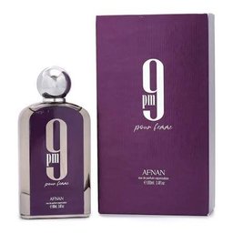 عطر افنان 9 Pm بور فيم او دو بارفيوم 100مل .Afnan 9 Pm Pour Femme Eau de Parfum 100ml