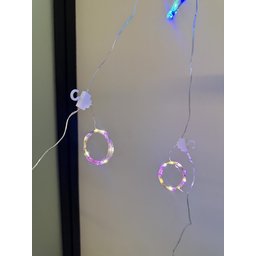 ستارة اضاءة LED متعددة الالوان 3×3 متر مع ريموت و8 اوضاع اضاءة USB 3×3M Multicolor LED Curtain Lights with Remote Control, 8 Lighting Modes and USB Powerا