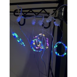 ستارة اضاءة LED متعددة الالوان 3×3 متر مع ريموت و8 اوضاع اضاءة USB 3×3M Multicolor LED Curtain Lights with Remote Control, 8 Lighting Modes and USB Powerا
