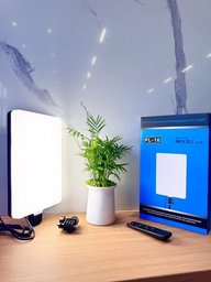 لوحة إضاءة تصوير مسطحة PL-16 قياس 16 إنش بقوة 50W و700 حبة LED مع ريموت - تعتيم متدرج وحرارة لون 3200-5700K PL-16 Flat Panel Fill Light 50W