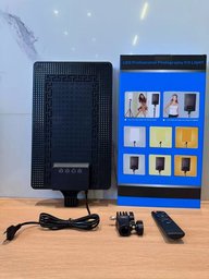لوحة إضاءة تصوير مسطحة PL-16 قياس 16 إنش بقوة 50W و700 حبة LED مع ريموت - تعتيم متدرج وحرارة لون 3200-5700K PL-16 Flat Panel Fill Light 50W