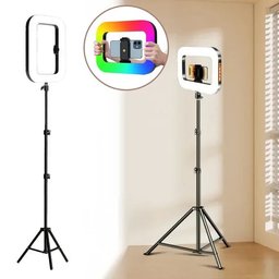 إضاءة تصوير RGB يدوية YM-200 بحرارة لون 2500-8500K وتأثيرات إضاءة ملونة YM-200 RGB LED Light