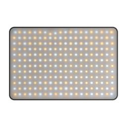 لوحة إضاءة تصوير YM-240 بـ240 حبة LED ثنائية اللون وبطارية 4000mAh - طقم يدوي/مكتبي مع قاعدة هوت شو YM-240 LED Video Light 4000mAh
