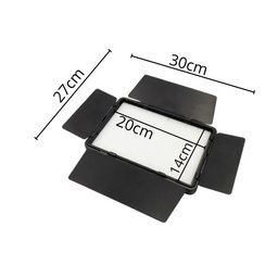 إضاءة تصوير YM-240 Pro بـ240 حبة LED وبطارية 4000mAh مع ترايبود قابل للتمديد حتى 183 سم - 2500-8000K وحواجز ضوء YM-240 Pro Light With Tripod 4000mAh
