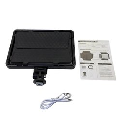 إضاءة تصوير YM-240 Pro بـ240 حبة LED وبطارية 4000mAh مع ترايبود قابل للتمديد حتى 183 سم - 2500-8000K وحواجز ضوء YM-240 Pro Light With Tripod 4000mAh