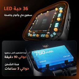 إضاءة تصوير مغناطيسية صغيرة L18 للموبايل بحلقة MagSafe - 3 درجات لون ووضع RGB بوزن 95g L18 Magnetic Fill Light