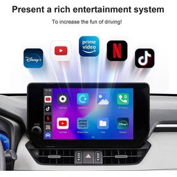 صندوق CarPlay AI Box (يعمل بنظام Android 13) - يدعم Netflix وYouTube وCarPlay وAndroid Auto لاسلكياً - ذاكرة 2/16 جيجابايت. CarPlay Ai Box Android13 Tv Box Support Netflix YouTube Wireless Carplay Android Auto Car ram 2/16GB