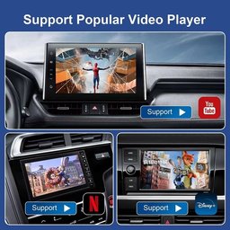 صندوق CarPlay AI Box (يعمل بنظام Android 13) - يدعم Netflix وYouTube وCarPlay وAndroid Auto لاسلكياً - ذاكرة 2/16 جيجابايت. CarPlay Ai Box Android13 Tv Box Support Netflix YouTube Wireless Carplay Android Auto Car ram 2/16GB
