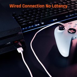 محول وحدة تحكم BIGBIG WON – لتشغيل وحدات تحكم Xbox Series X|S/One/Elite Series/PS5/PS4 على أجهزة الكمبيوتر أو منصات BIGBIG WON Controller Adapter, Xbox Series X|S/One/Elite Series/PS5/PS4/Switch on PC/Console, Turbo Wired Adapter - R90