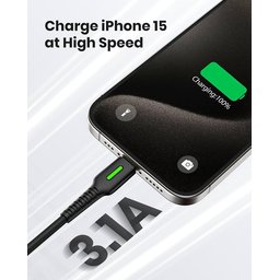 كابل INIU USB-C، [عبوة من 3 قطع، تيار 3.1 أمبير] كابل شحن سريع Type-C يدعم تقنية QC 3.0، سلك شحن للهاتف من USB-A إلى USB-C INIU USB C Cable, [3 Pack 3.1A] QC 3.0 Type C Charger Fast Charging Cable,USB A to USB-C Phone Charger Cord