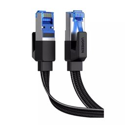 كابل إيثرنت UGREEN من الفئة CAT 8، عالي السرعة، 40 جيجابت في الثانية، 2000 ميجاهرتز UGREEN CAT 8 Ethernet Cable High-Speed 40Gbps 2000MHz/1M