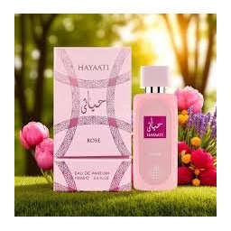 عطر فريجرنس وورلد حياتي روز أو دي بارفان 100 مل للنساء Hayaati Rose EDP (w)