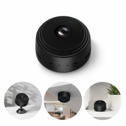 كامرة مراقبة مخفية حجم صغير عالية الجودة وايقاي وشحن High-quality, compact, hidden surveillance camera with Wi-Fi and rechargeable battery