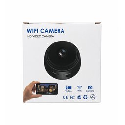 كامرة مراقبة مخفية حجم صغير عالية الجودة وايقاي وشحن High-quality, compact, hidden surveillance camera with Wi-Fi and rechargeable battery