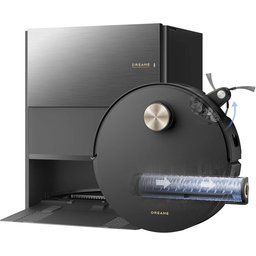 دريمي مكنسة روبوت وماسحة Aqua10 Ultra Roller Complete أسود Dreame Aqua10 Ultra Roller Complete Smart Robot Vacuum and Mop