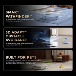 دريمي مكنسة روبوت وماسحة D20 Ultra أبيض Dreame Vacuum Cleaner Robot