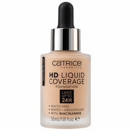 فاونديشن كاتريس HD ليكويد كفرج – درجة 020 روز بيج Catrice HD Liquid Coverage Foundation 020 Rose Beige