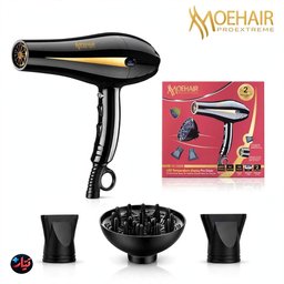 مجفف شعر احترافي موهير MOEHAIR Pro Extreme بقوة 6600 واط مع شاشة LED MOEHAIR Pro Extreme 6600W Professional AC Motor Hair Dryer MC-6602