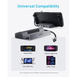موزع Anker بمنفذ USB-C (6 في 1، مخصص لأجهزة الألعاب المحمولة) Anker USB-C Hub (6-in-1, For Handheld Game Console)