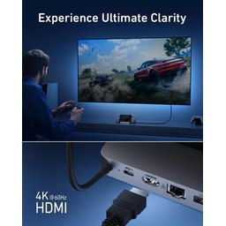 موزع Anker بمنفذ USB-C (6 في 1، مخصص لأجهزة الألعاب المحمولة) Anker USB-C Hub (6-in-1, For Handheld Game Console)