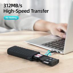 Micro SD Card Reader Storage Box High Speed Data Type-C SD/TF Card Micro SD Card Reader Storage Box High Speed Data Type-C SD/TF Card