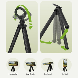 TELESIN Magnetic Flexible Tripod for iPhone TELESIN Magnetic Flexible Tripod for iPhone
