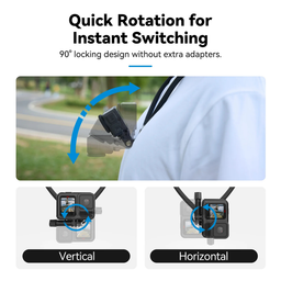 TELESIN Magnetic Neck Holder Mount 2in1 TELESIN Magnetic Neck Holder Mount 2in1