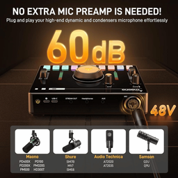 Maono Streaming Audio Mixer Caster AMC2 NEO Maono Streaming Audio Mixer Caster AMC2 NEO