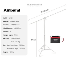 Ambitful AS400 308cm 2-in-1 Stainless Steel Ambitful AS400 308cm 2-in-1 Stainless Steel